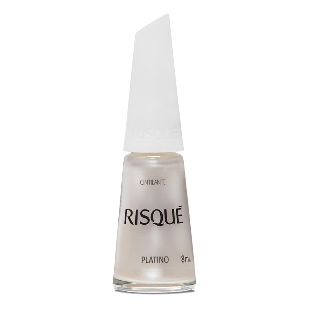 Risqué Esmalte Cintilante Platino 8ml