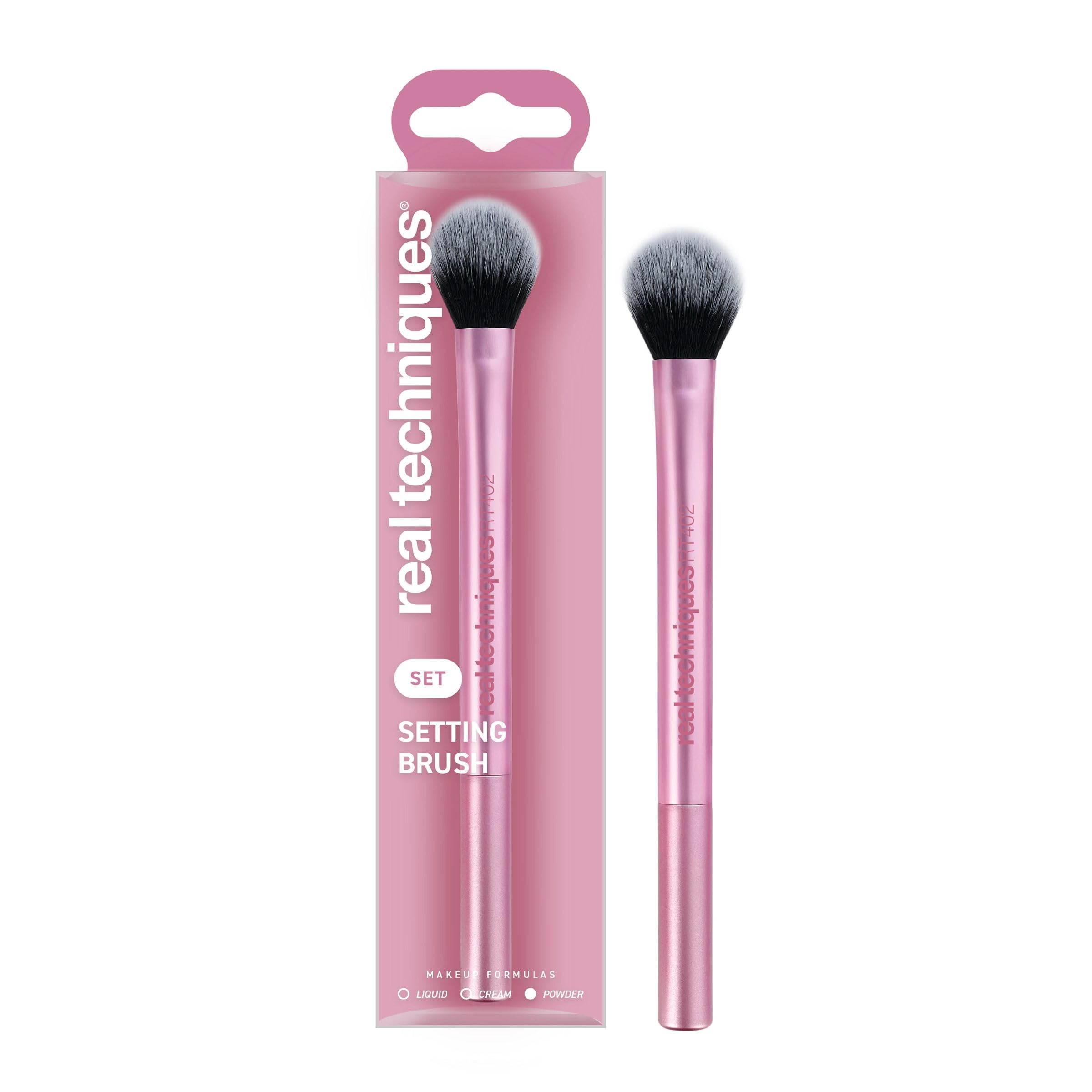 Real Techniques Pincel para Definição e Contorno Setting Brush, Rosa