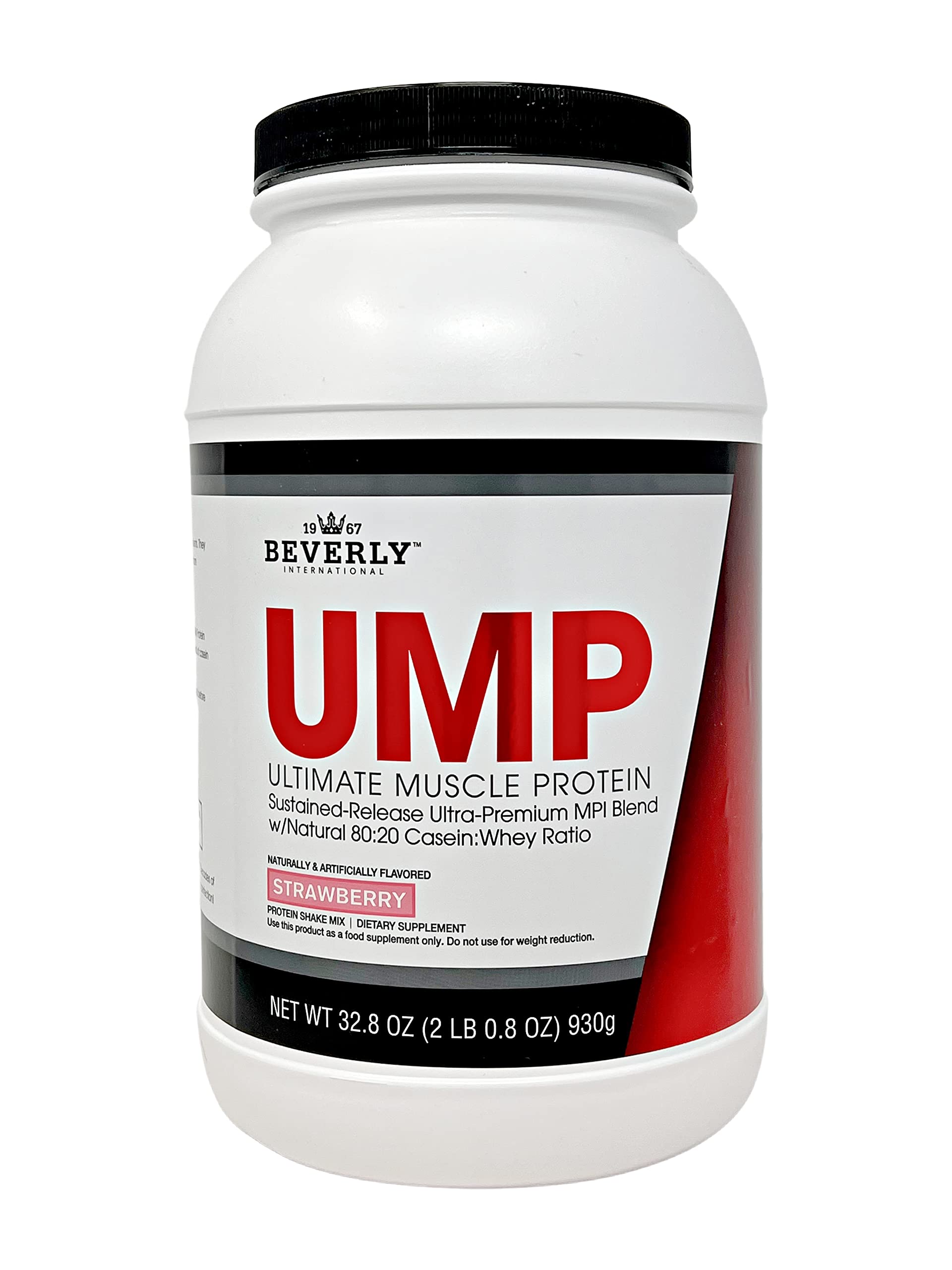 UMP Protein Whey e Casein Beverly International Morango