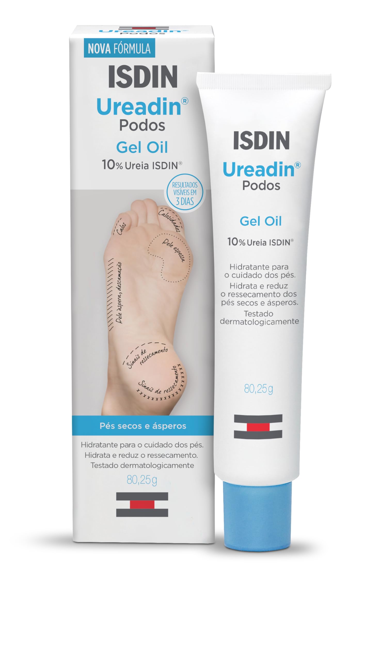 ISDIN Hidratante para os Pés Ureadin Podos - 80,25g