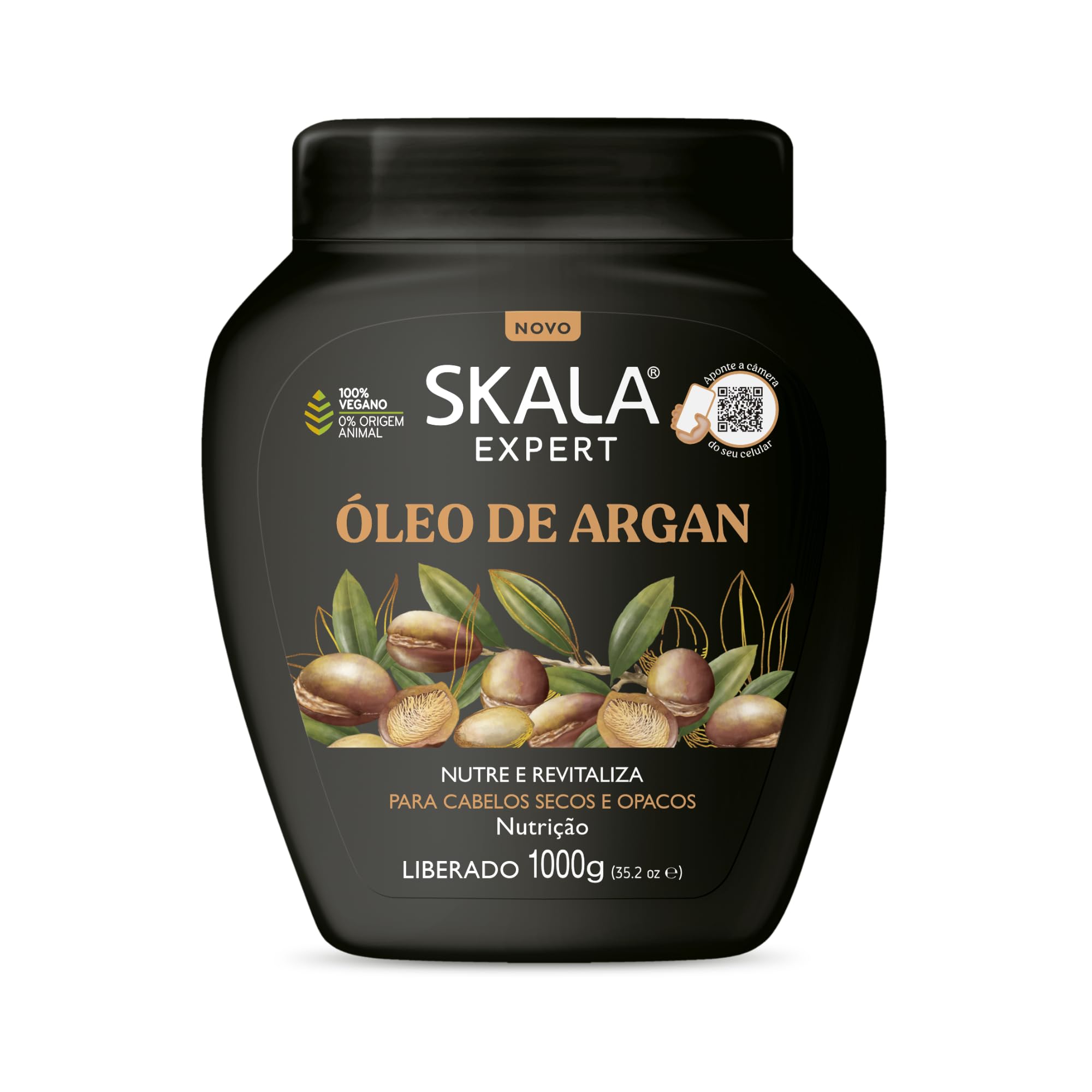 Skala Creme Tratamento Brilho Incrivel / Óleo Argan, 1Kg
