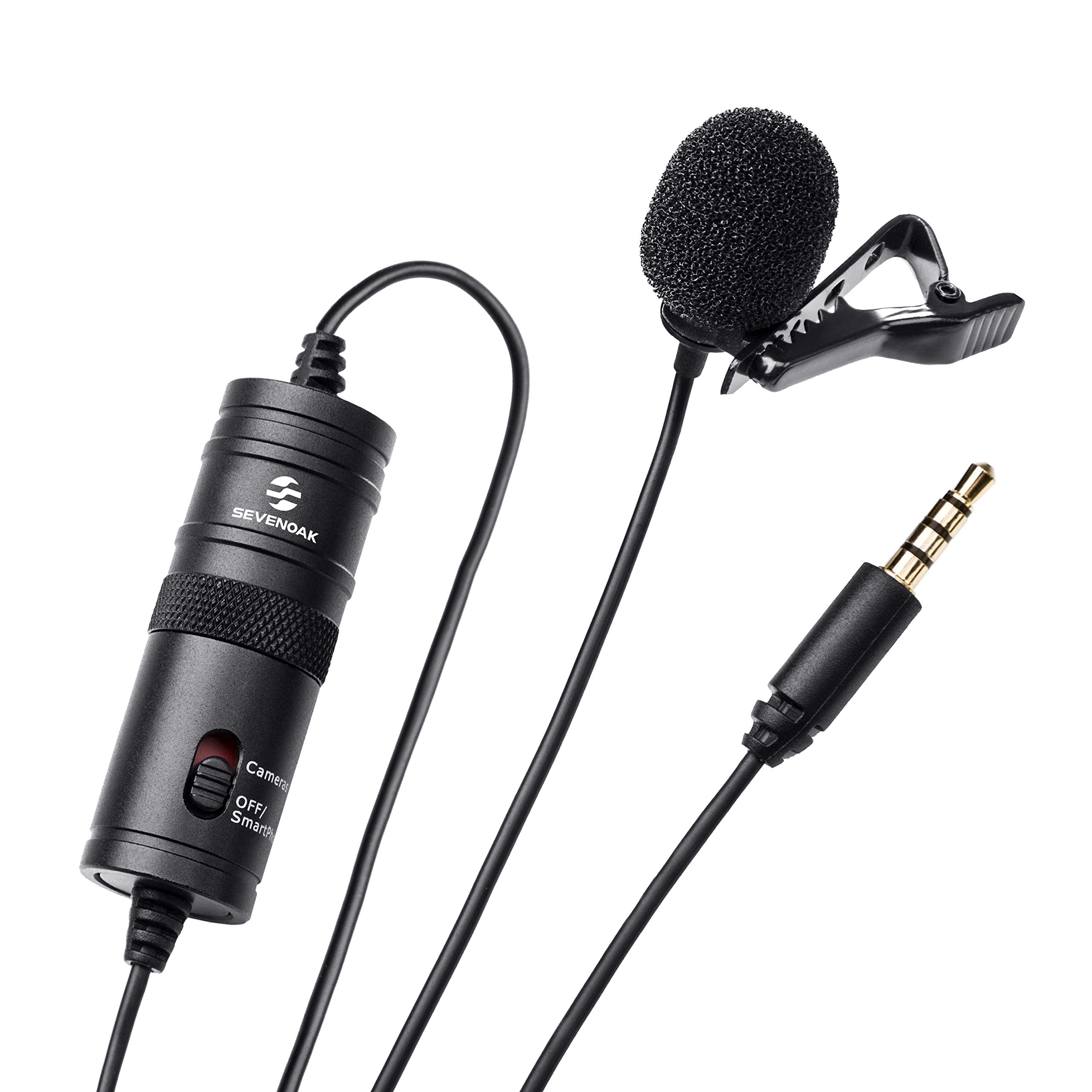 Microfone de Lapela BOYA BY-M1 Omnidirecional Preto
