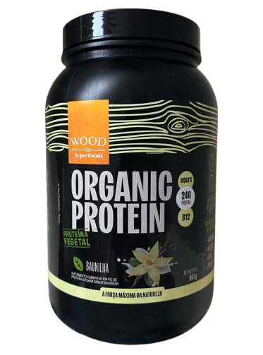 Proteína Vegana Sabor Baunilha 907 g Wood Nutrition