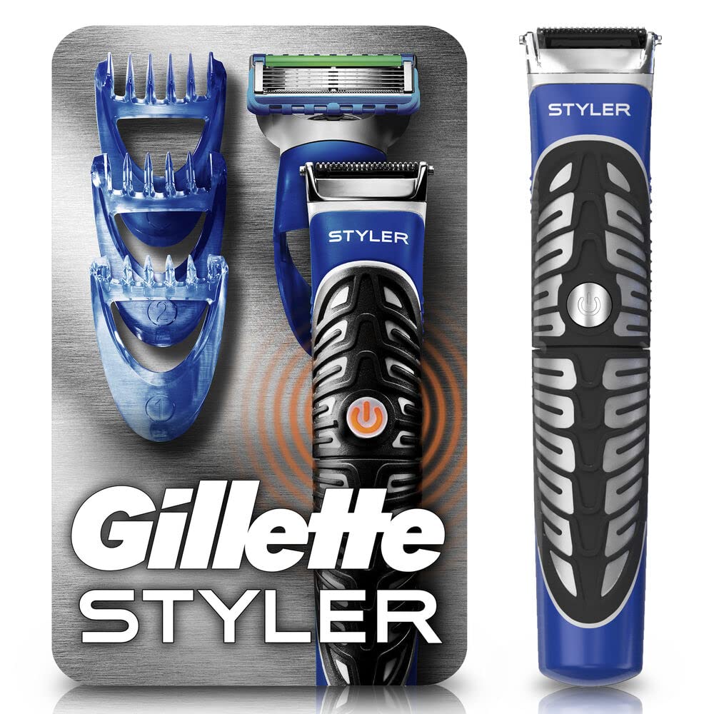 Gillette Styler Barbeador Eletrico para Barba e Corpo, 1 Kit