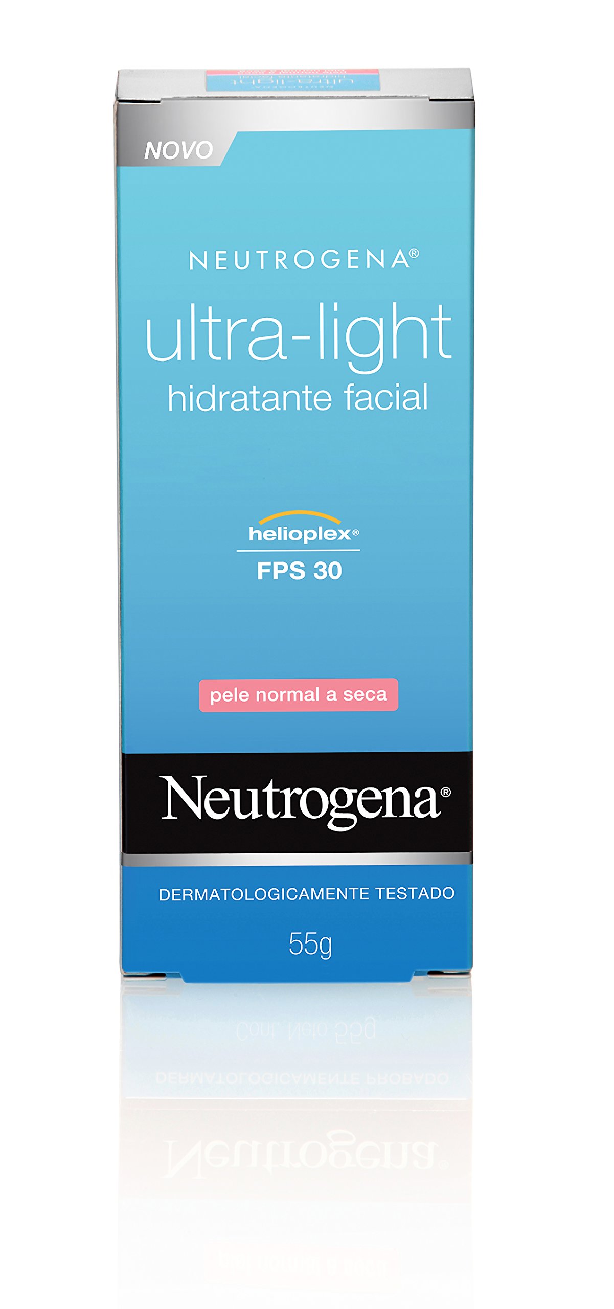 Neutrogena Ultra-Light Pele Normal à Seca FPS 30 - Hidratante Facial 55g