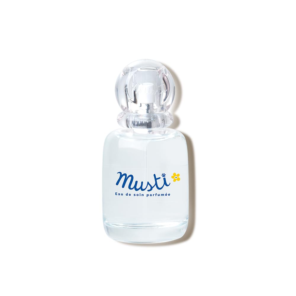 Musti Perfume Suave Mustela Bebê, Perfume Infantil, 97% de ingredientes de origem natural, 50ml
