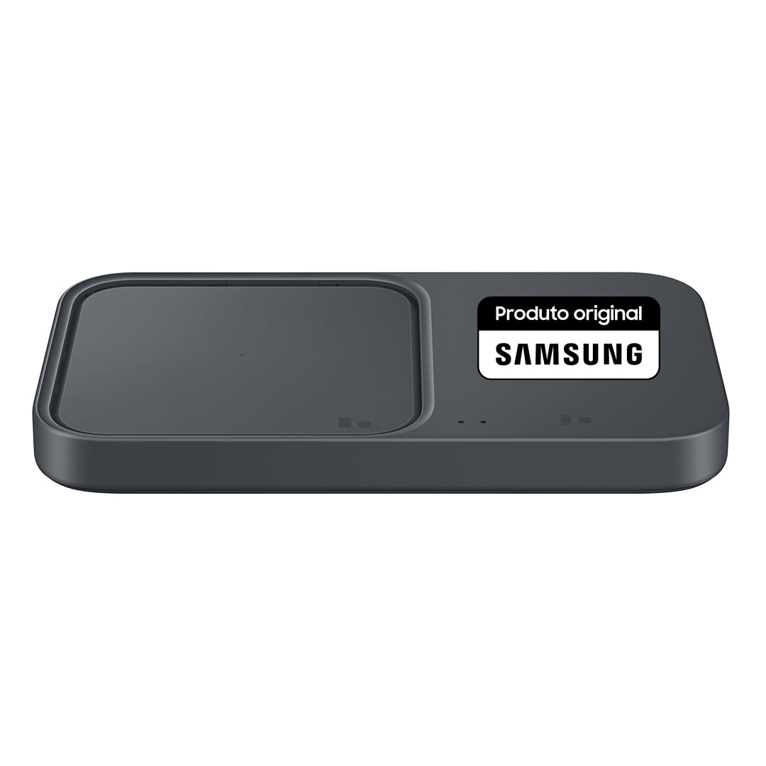 Carregador Sem Fio Rápido Samsung Duo Pad 15W Preto