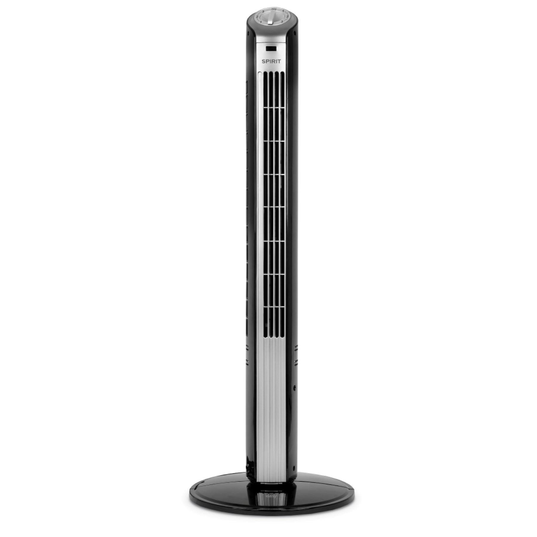 Ventilador Torre Spirit Easy 90 Cm Preto Prata 220V