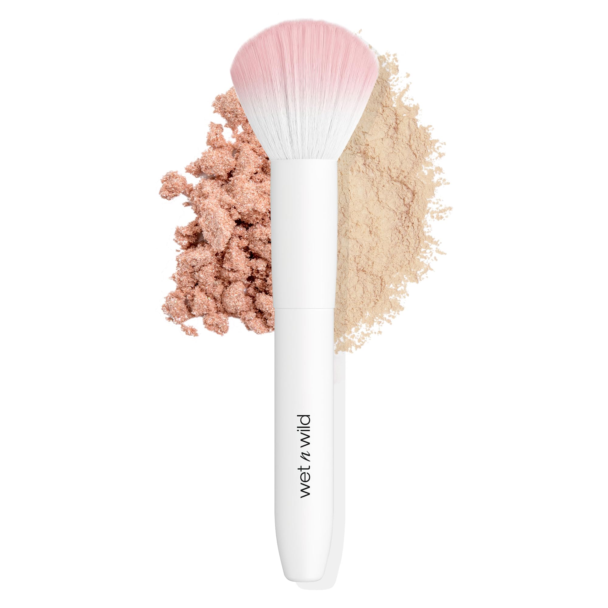 Wet n Wild Pincel Para Blush Ergonômico Branco/Rosa