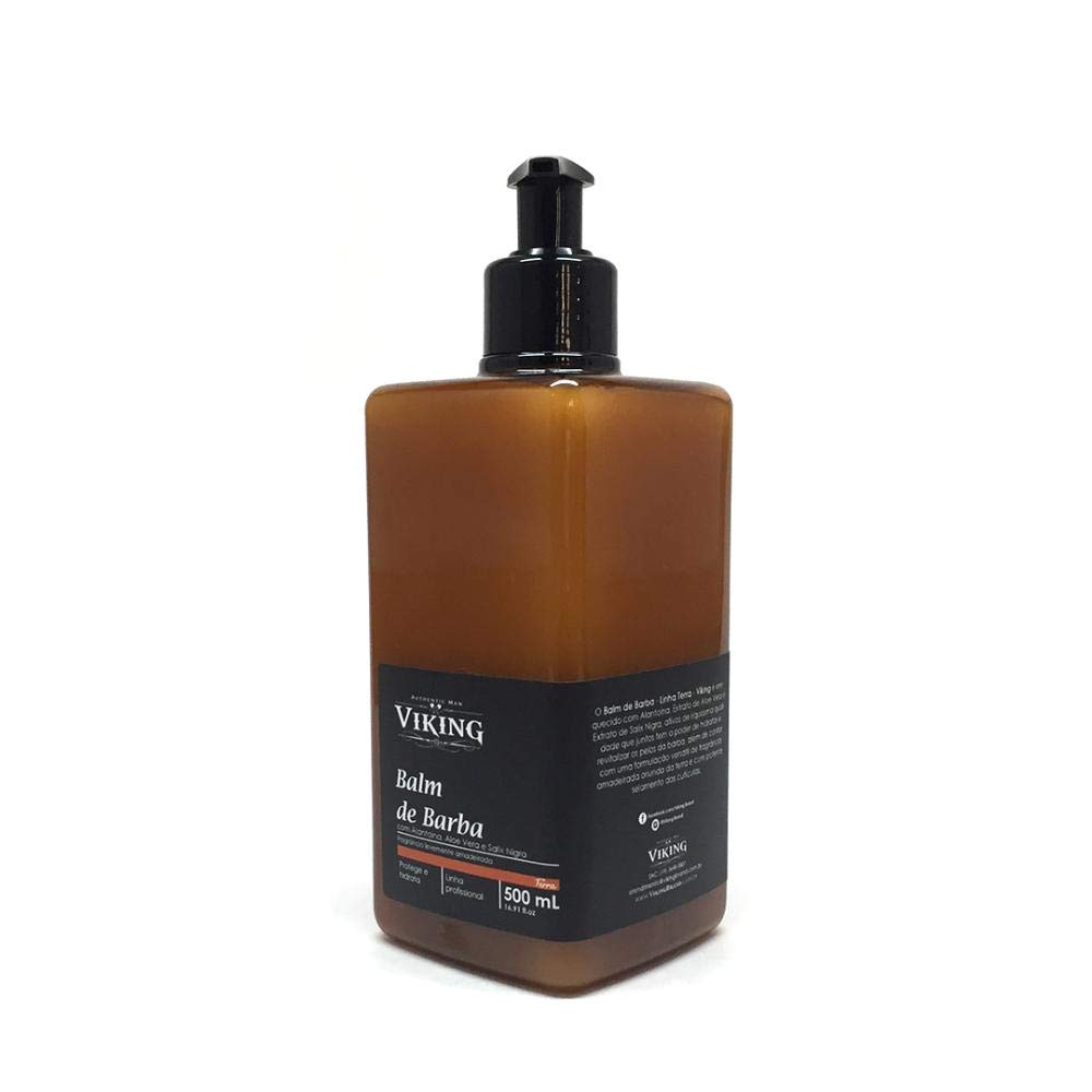 Balm de Barba - Terra -Linha Profissional - 500 ml - Viking