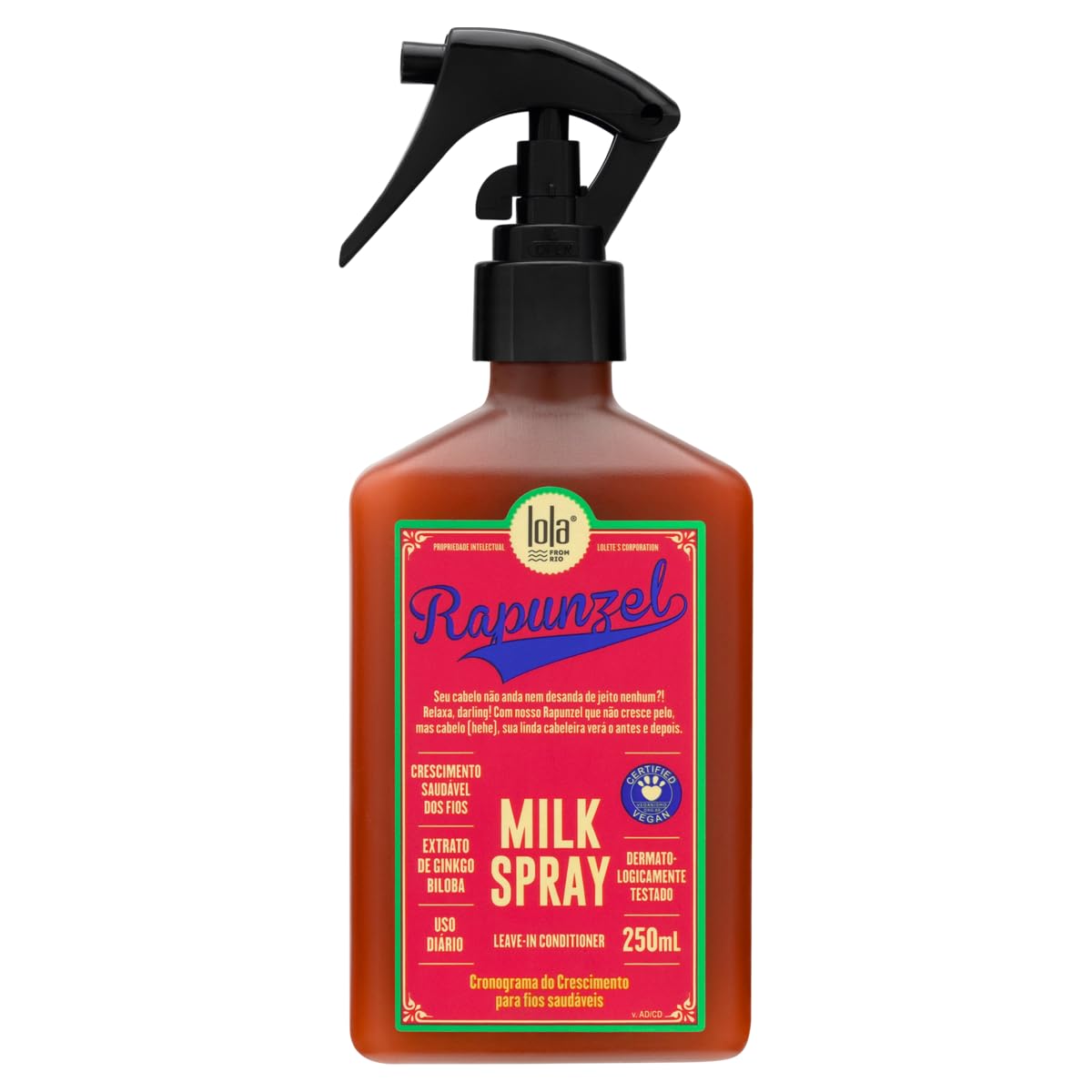 Rapunzel Milk Leave-in Spray 250ml Lola Cosmetics
