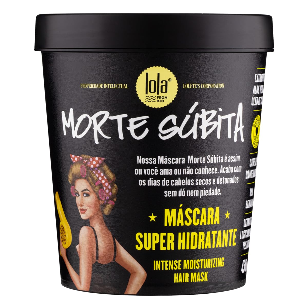 Lola Cosmetics Morte Súbita Máscara Super Hidratante 450g