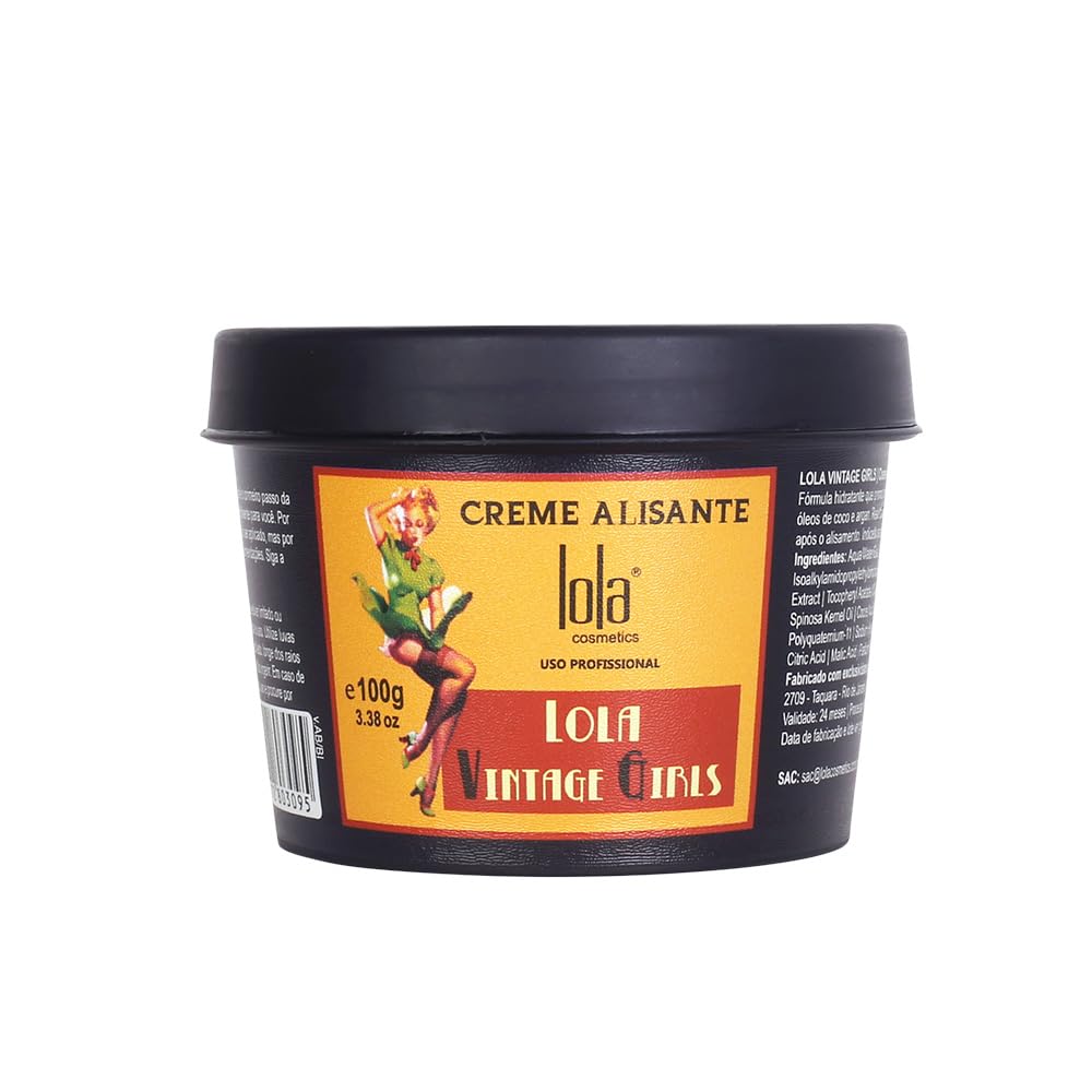 Hair Vintage Girl Creme Alisante 100g , Lola Cosmetics