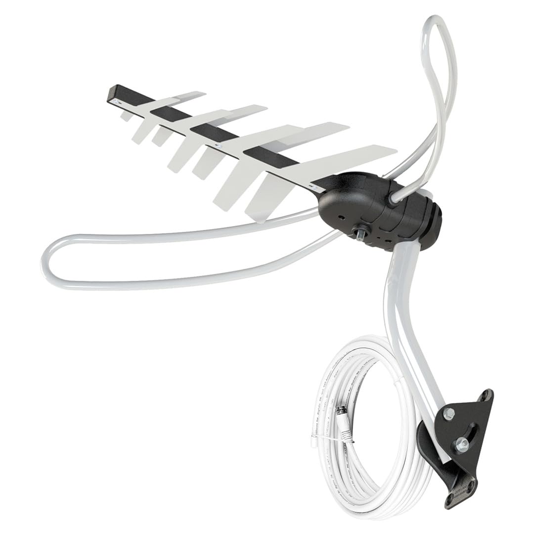 Antena Externa TV 4 em 1 VHF/UHF/FM/HDTV DTV-3000 Aquário