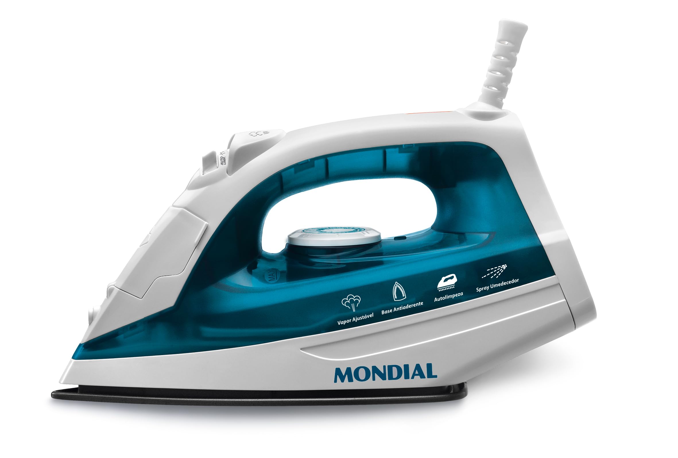 MONDIAL Ferro a Vapor, Azul/Branco, 1200W, 220V - F-32