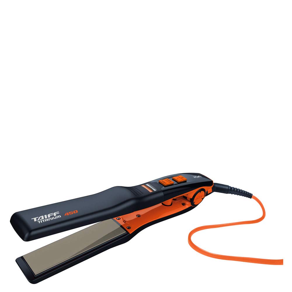 Chapa Titanium Colors Laranja Taiff Bivolt Preto