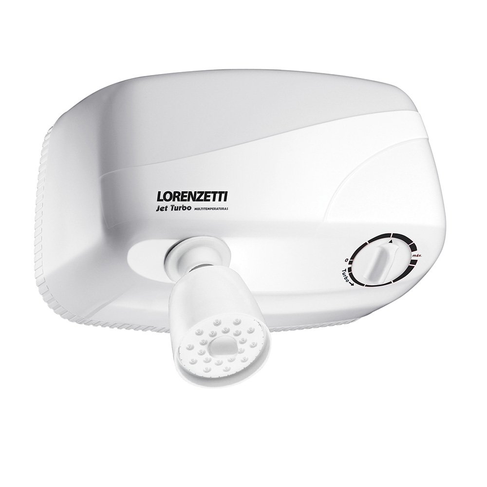 Ducha Jet Turbo Multitemperaturas 220V 7800W, Lorenzetti, 7540401
