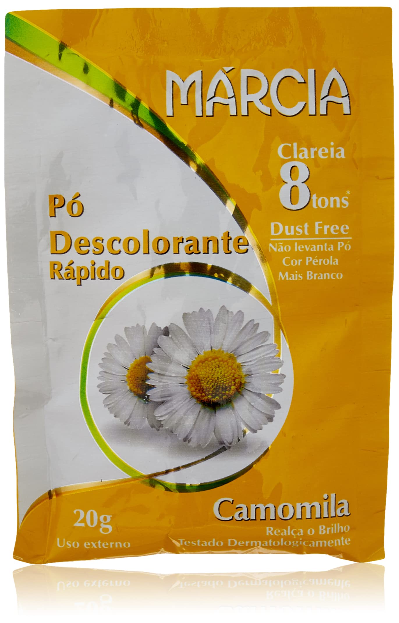 Pó Descolorante Camomila, Cosméticos (Márcia Cosméticos)