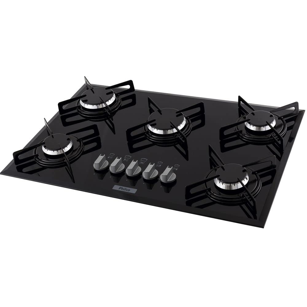 Cooktop a Gás Philco 5 Queimadores Cook Chef Bivolt