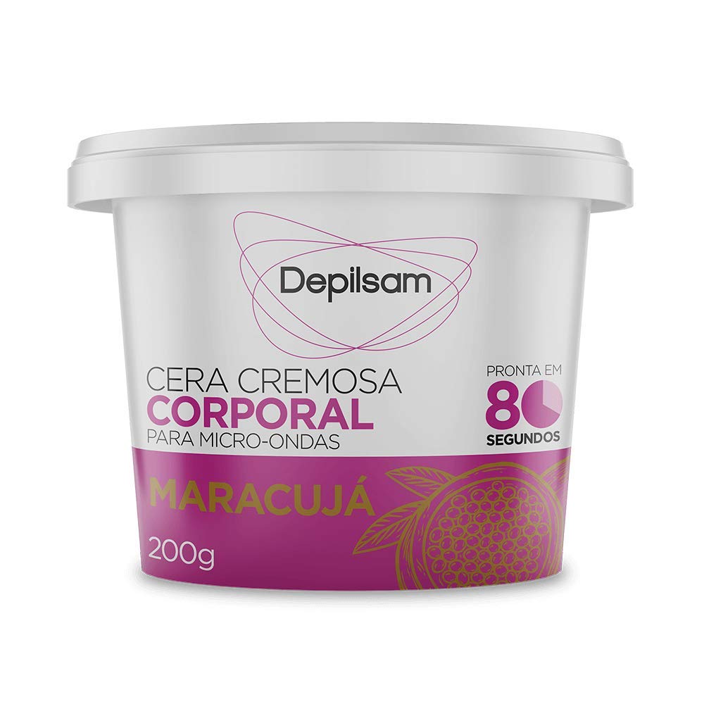 Cera Cremosa para Micro-ondas Maracujá