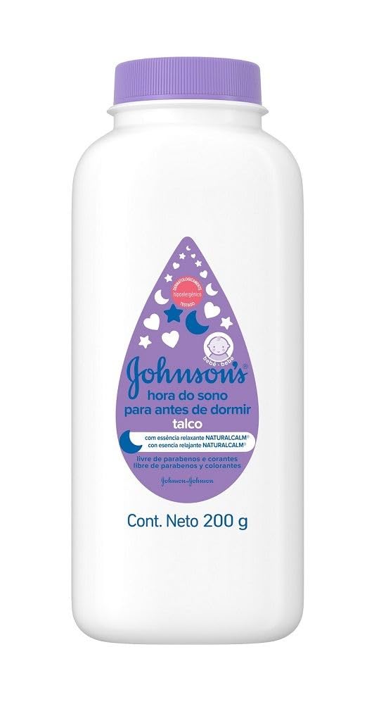 Johnson's Baby Talco Relaxante Hora do Sono, 200g