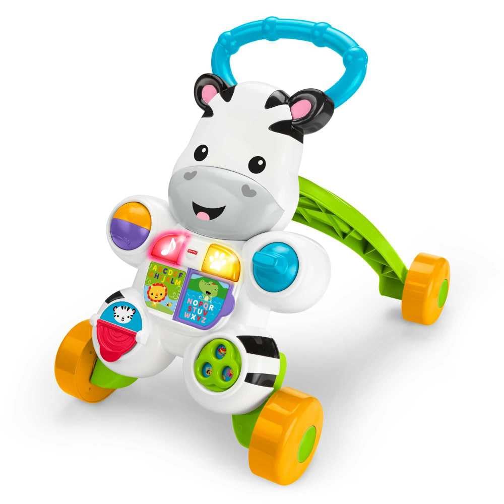 Fisher-Price, Andador de Atividades Zebra, para Bebês, Multicolorido