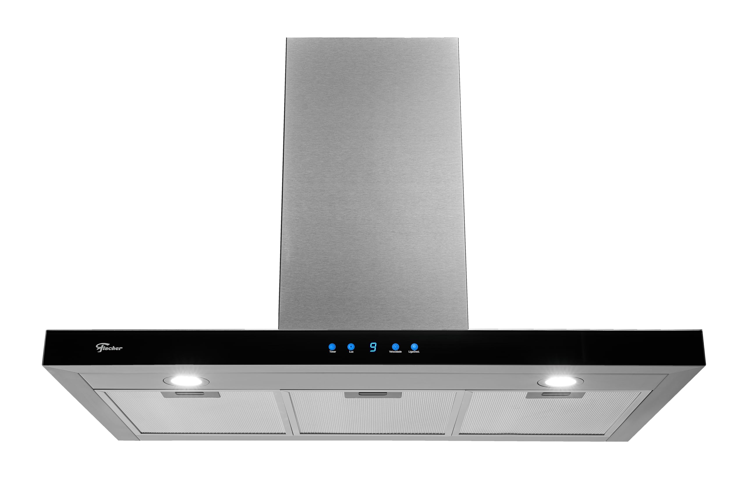 Fischer Coifa de Parede Infinity Digital Touch 90cm Preta 220V 19902-22550