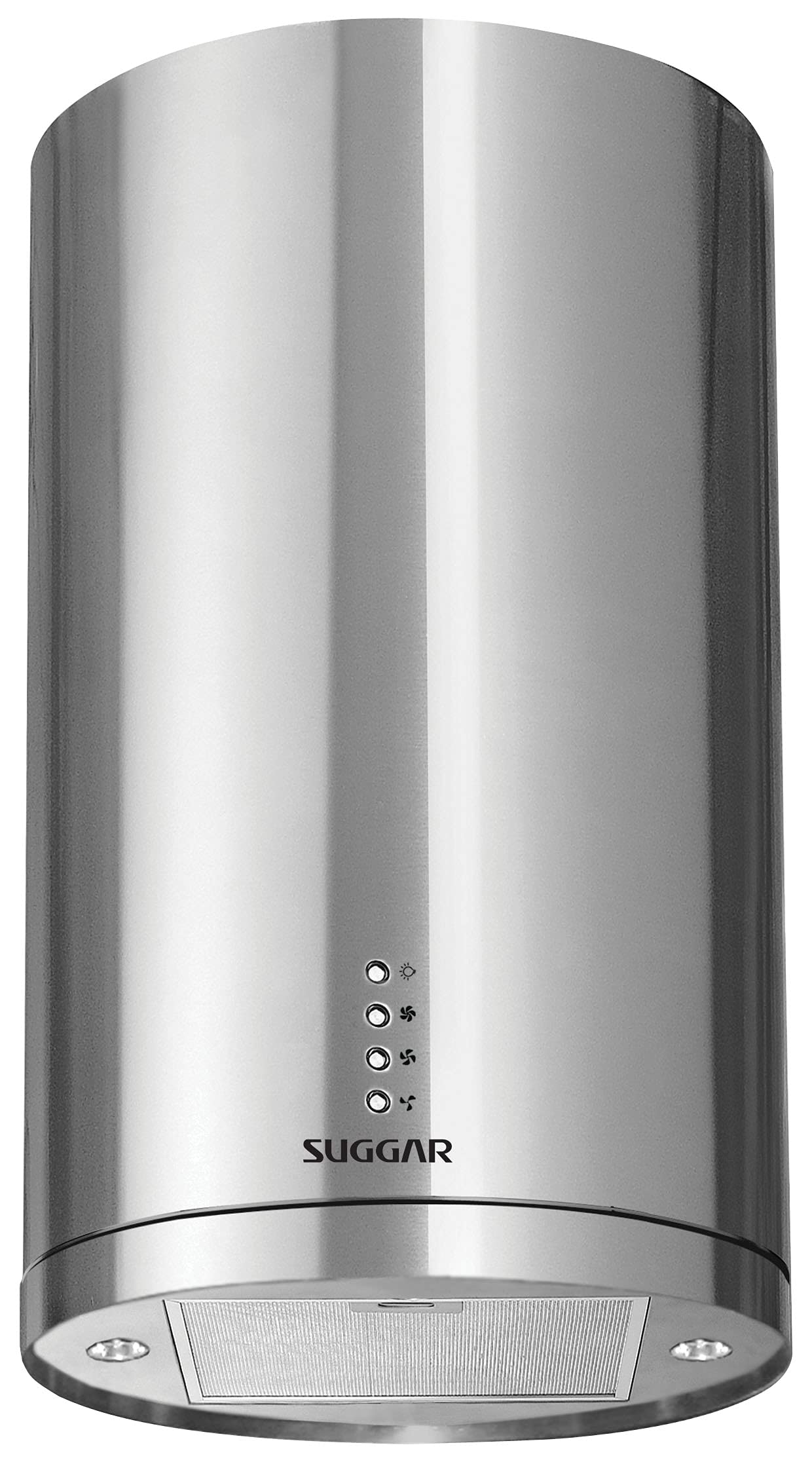 Suggar Coifa de Ilha Redonda Quartzo Inox 35cm 220V TP3522IX