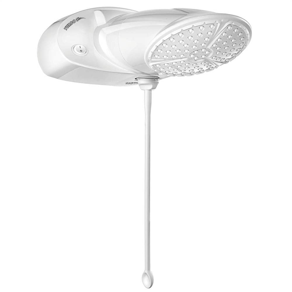 Chuveiro Elétrico Top Jet Turbo Eletrônico 7500W 220V Branco