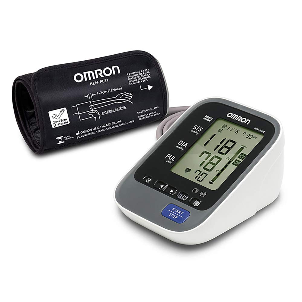 Monitor de Pressão Arterial de Braço OMRON Elite+ HEM-7320
