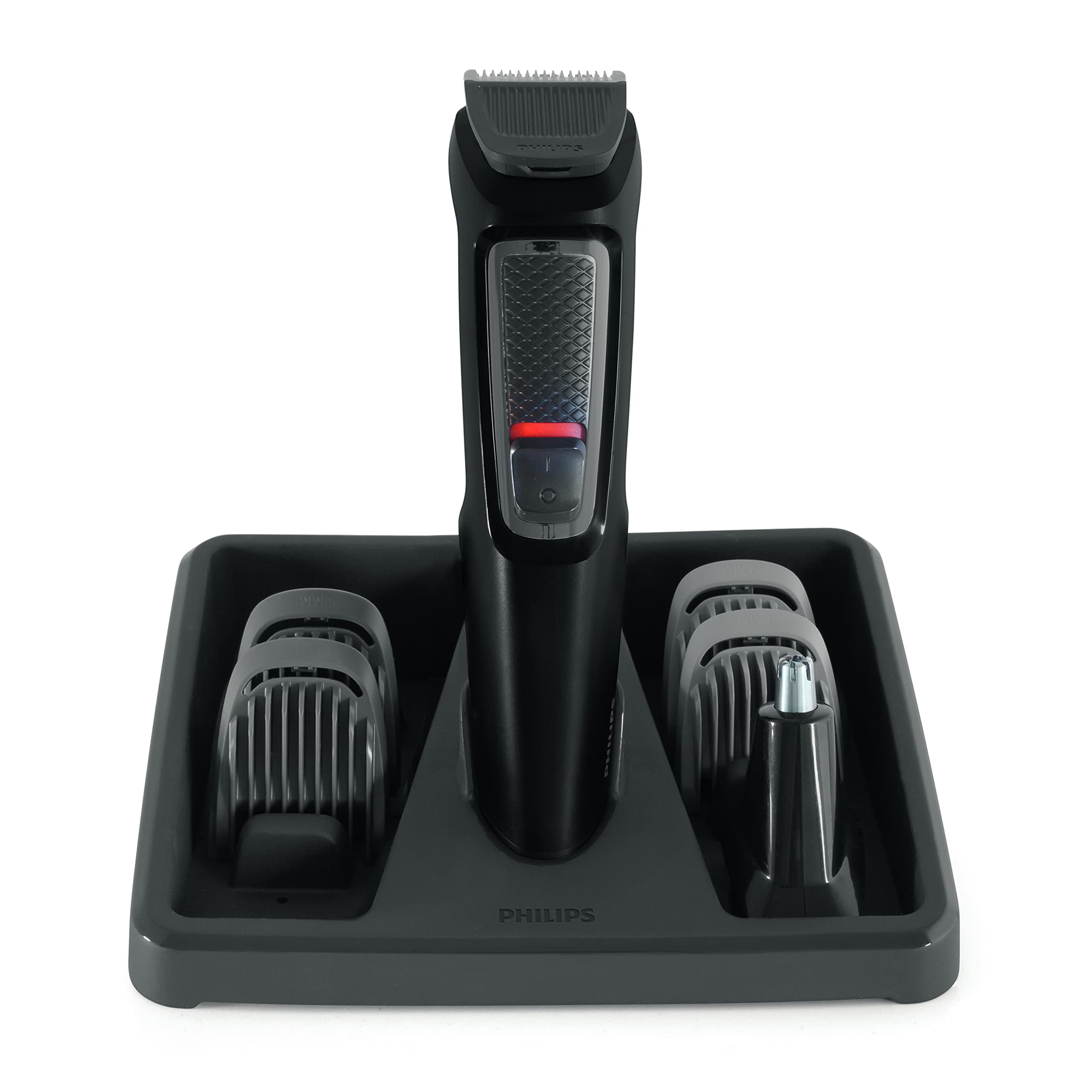 Aparador de Pelos Multigroom 6 em 1, lâminas auto afiáveis, Bivolt - MG3711/15 Philips