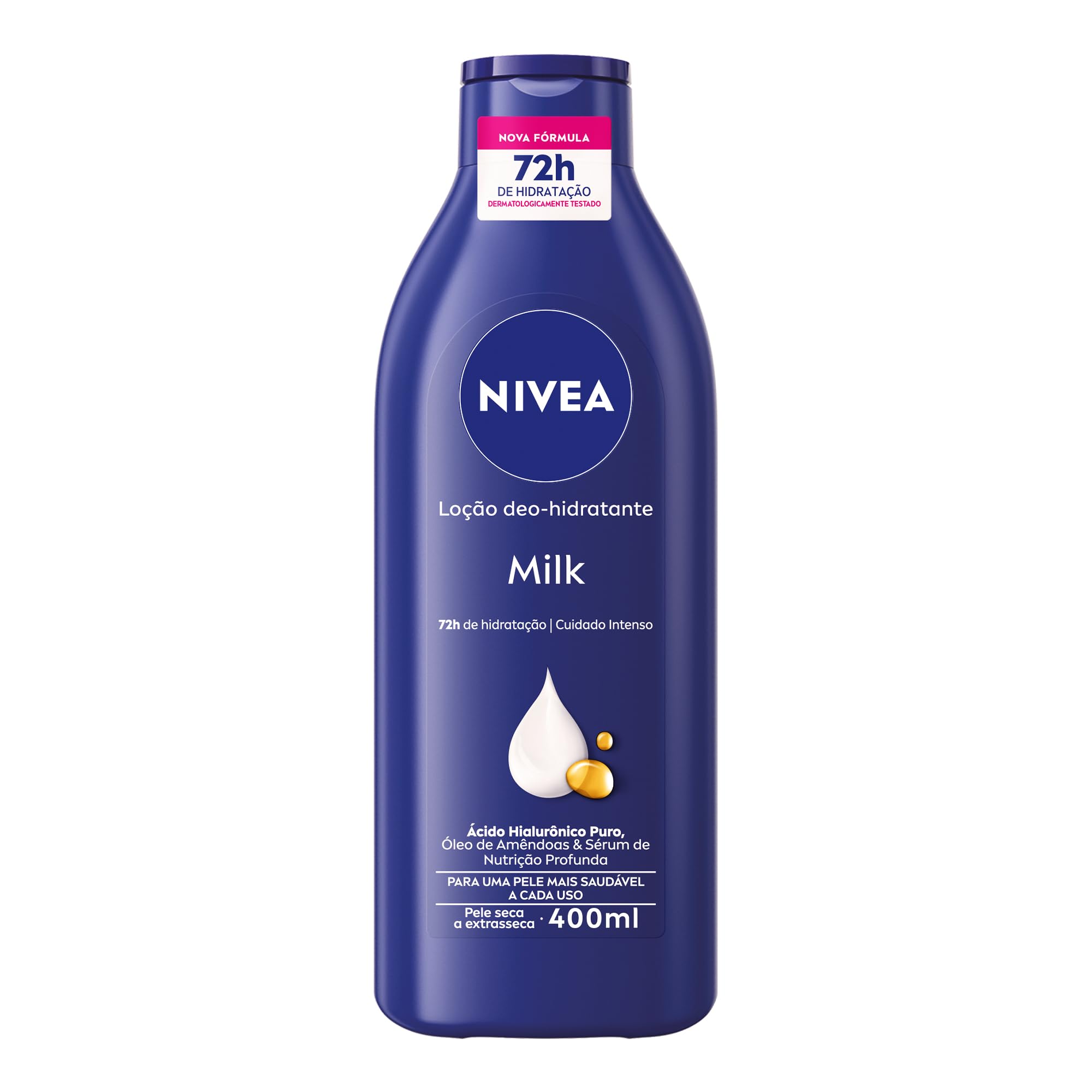 NIVEA Loção Hidratante Corporal Milk 400ml