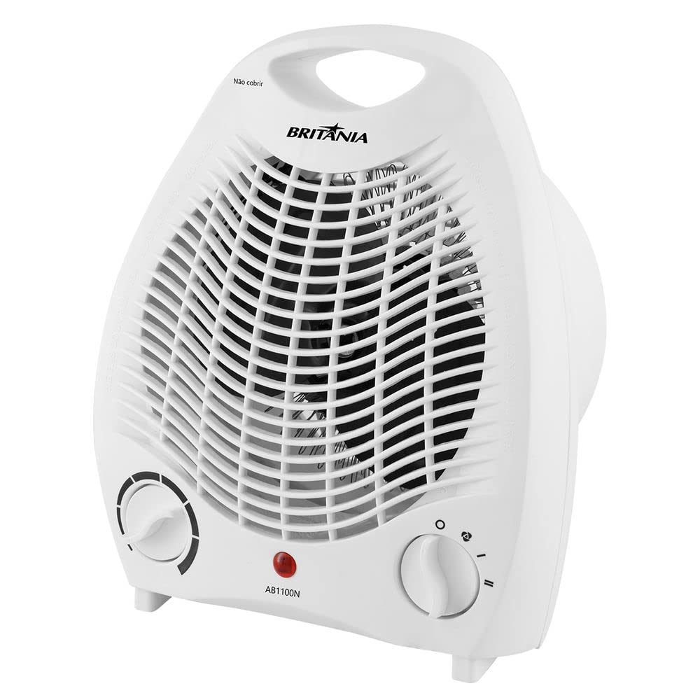 Aquecedor Elétrico 2 Em 1 Britânia 1500w Ab1100n 110v