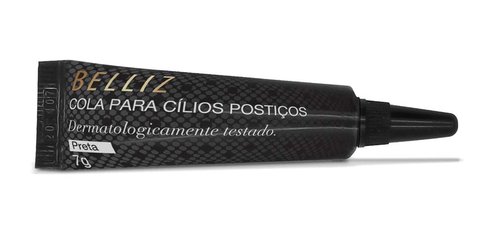 Cola para Cílios Postiços Belliz Preto