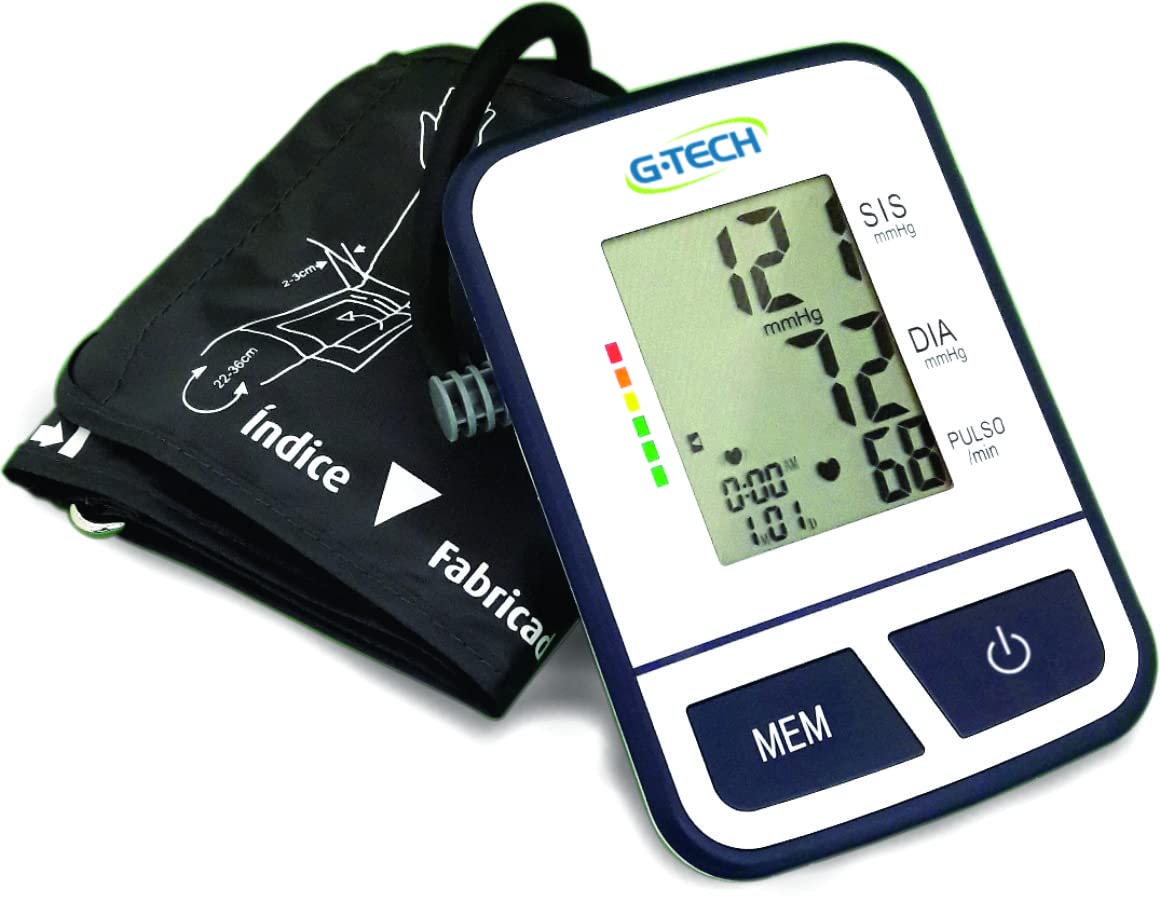 Aparelho de Pressão Digital Automático de Braço G-Tech BSP11 22 a 36 cm