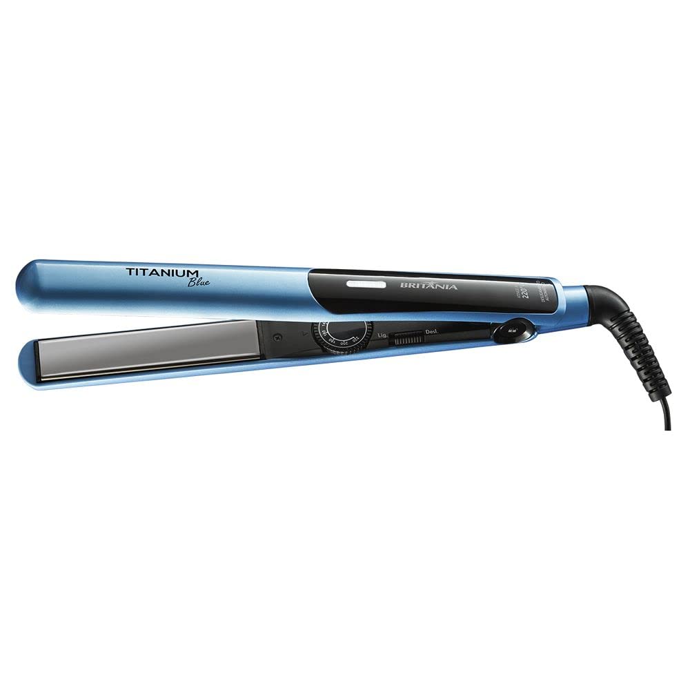 Prancha Titanium Blue 35W Azul Bivolt Britânia