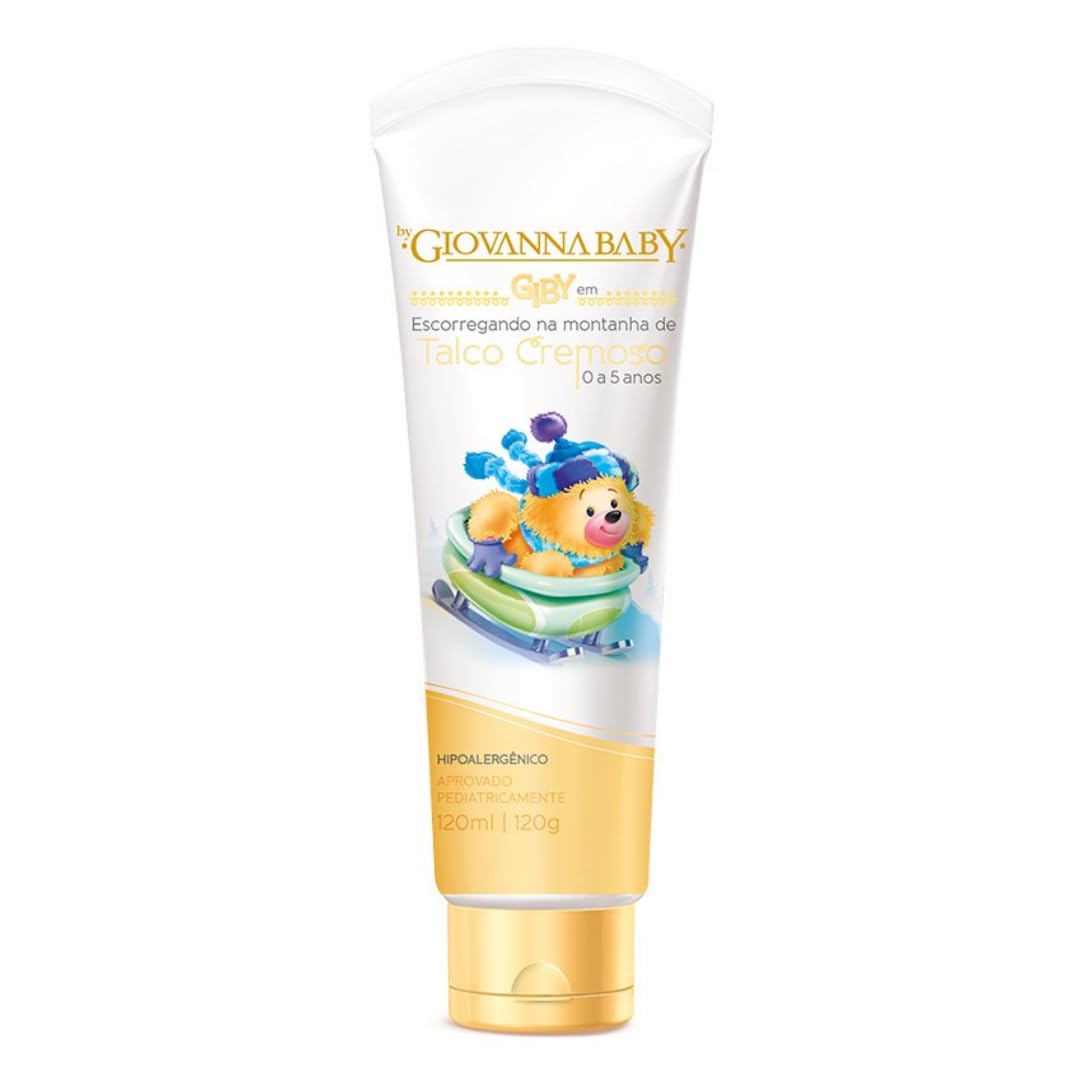Giovanna Baby Talco Cremoso 120Ml Giby Amarelo