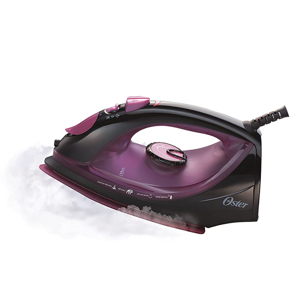 Ferro de Passar a Vapor Oster Cerâmica, 220V, Preto, GCSTBS5956