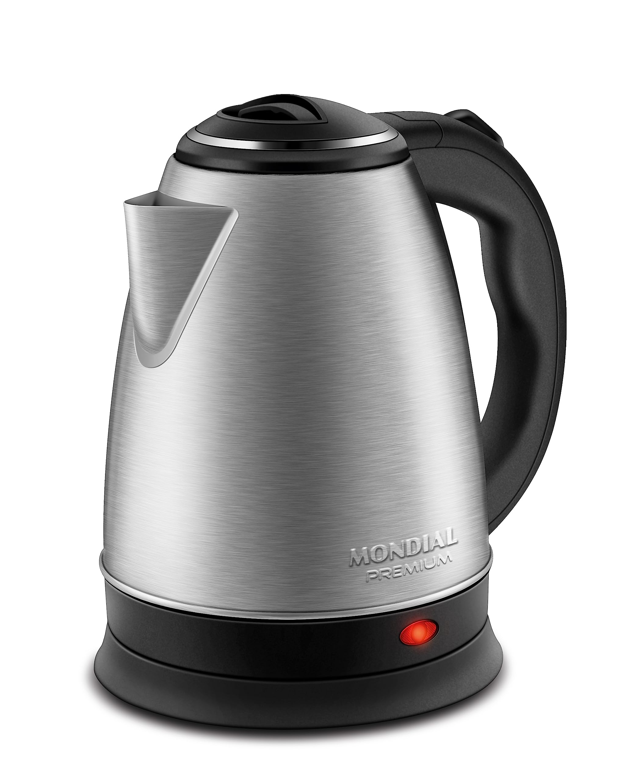MONDIAL Chaleira Elétrica Pratic Preto e Inox 1200W 220V CE-06