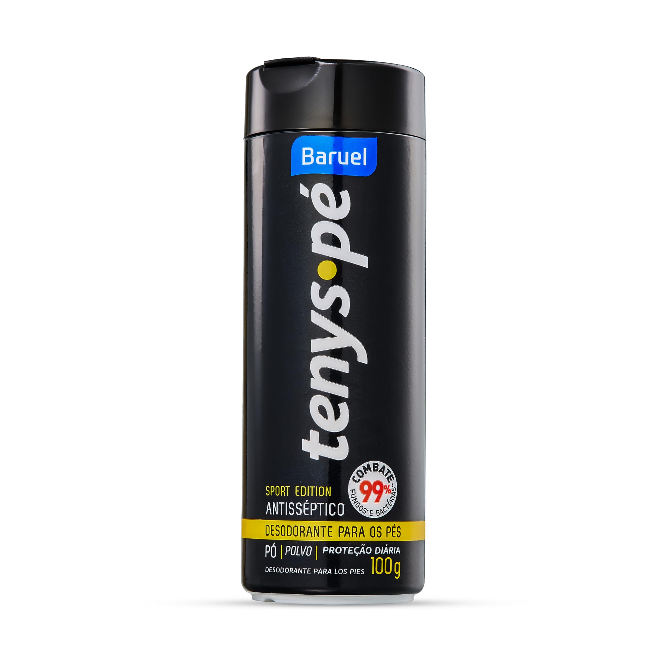 Tenys Pé Baruel Sport Edition Pó 100g - Desodorante em pó para os pés