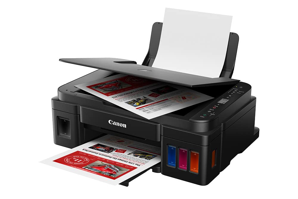 Impressora Multifuncional Canon Mega Tank G3110, Tanque de Tinta, Wi-Fi, Preto