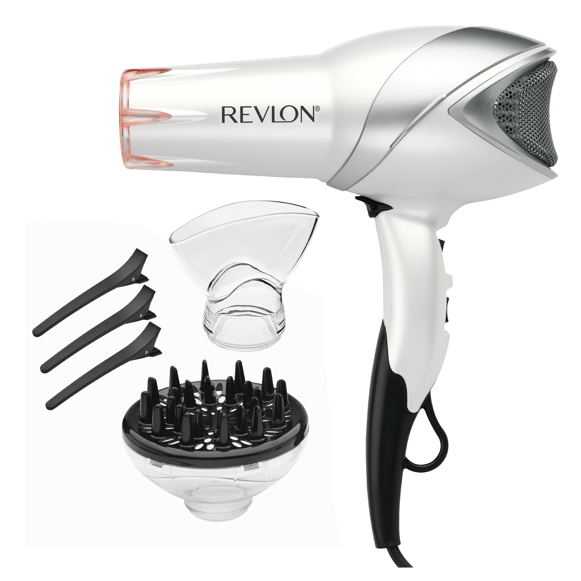 Revlon Secador de Cabelo Infravermelho com Difusor 1875W