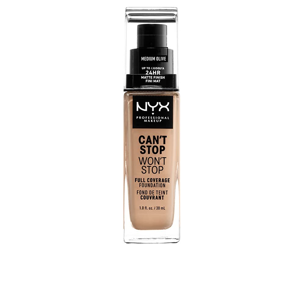 NYX Professional Makeup Can't Stop Won't Stop Foundation Medium Olive