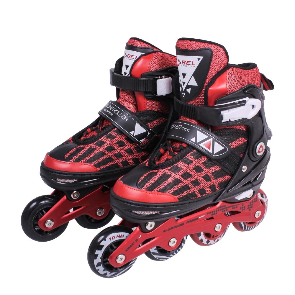 Patins Inline Ajustável Bel Fix Premium com Rolamentos ABEC-7