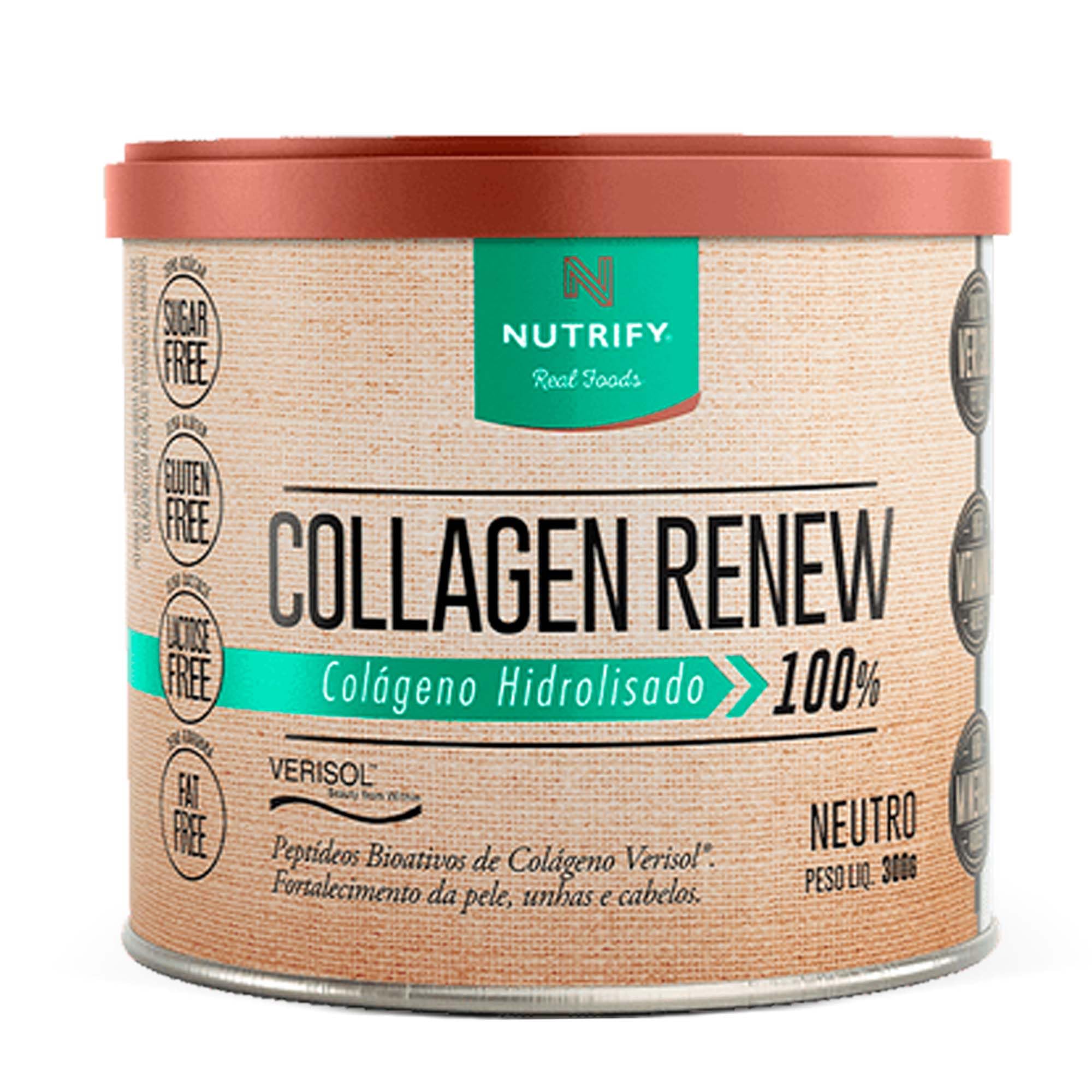 Nutrify Colágeno Collagen Renew Verisol 300g Neutro