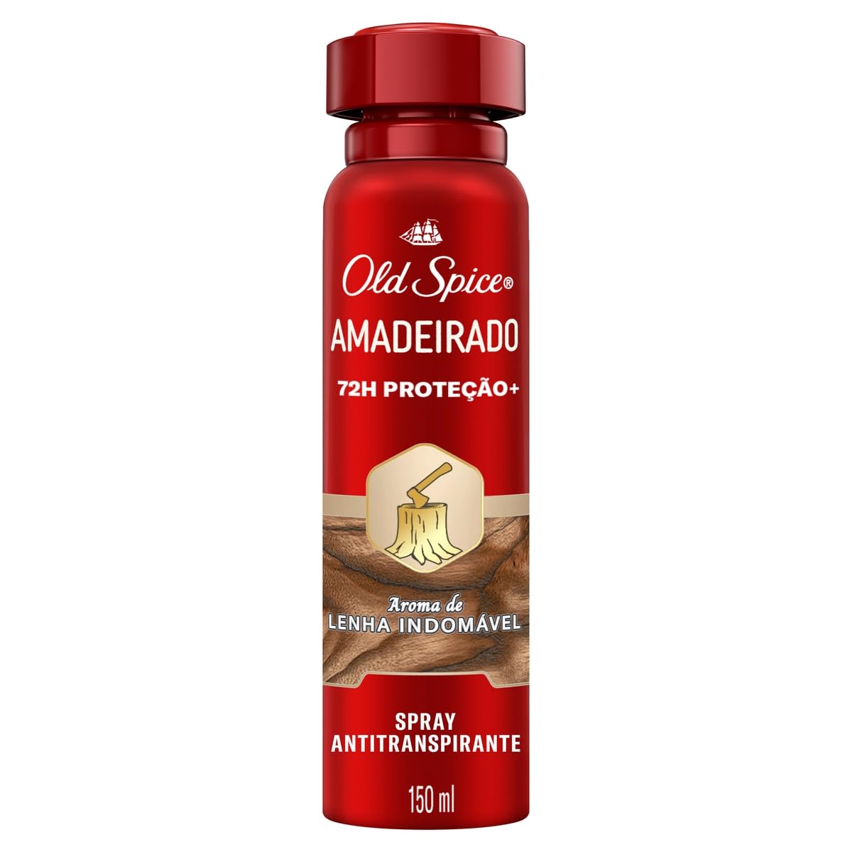 Old Spice Desodorante Antitranspirante Aerossol Amadeirado 150ml
