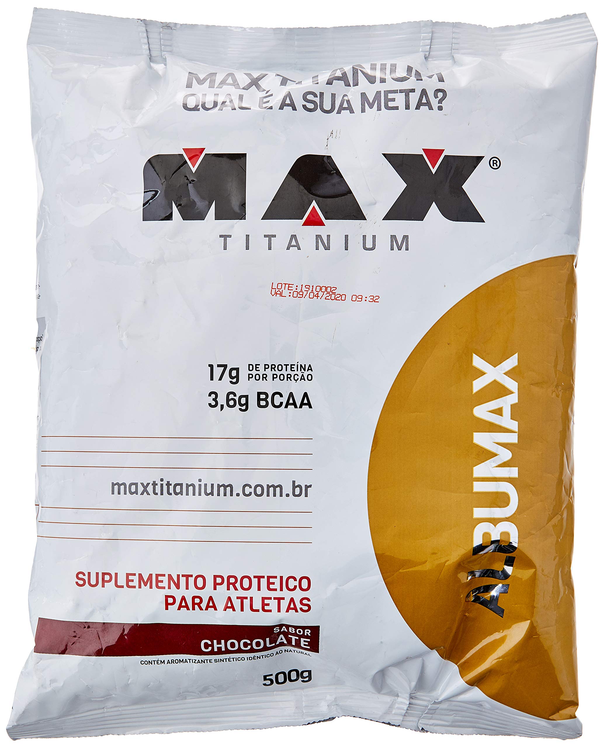 Albumax Max Titanium sabor Chocolate 500g