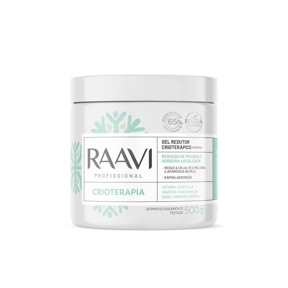 Raavi Gel Redutor Crioterápico 500g
