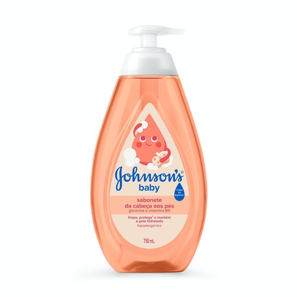 Sabonete Líquido Johnson's Baby Cabeça aos Pés 750ml