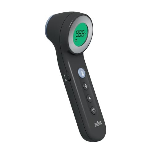 Braun Termômetro 3 Em 1 Sem Toque para Adultos, Bebês e Crianças